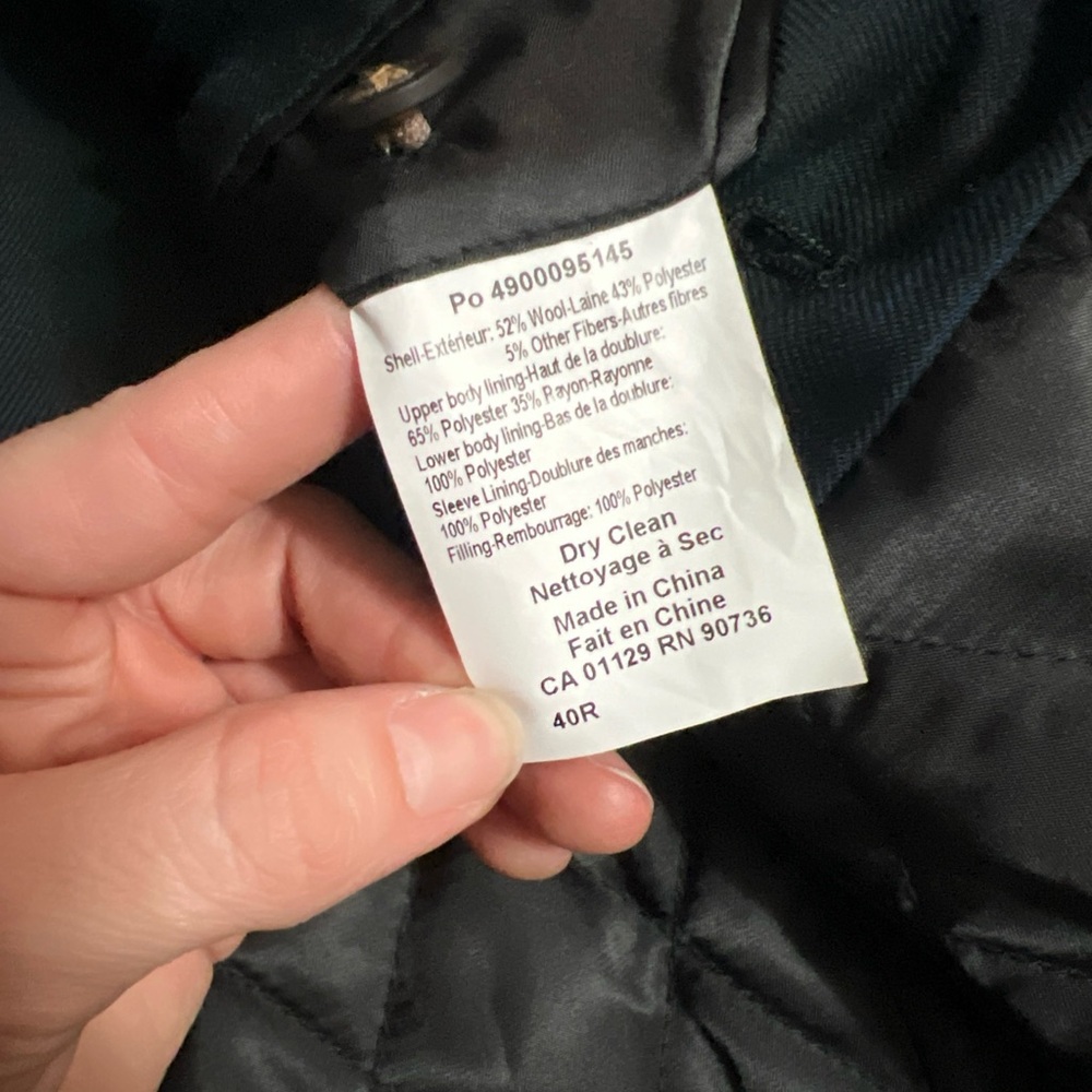 Ralph Lauren Double-Breasted Coat - Picture 8 of 9